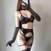 Bộ Bra Nữ Ren Trái Tim