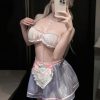 Đồ Ngủ Cosplay Hầu Gái Mèo Xinh