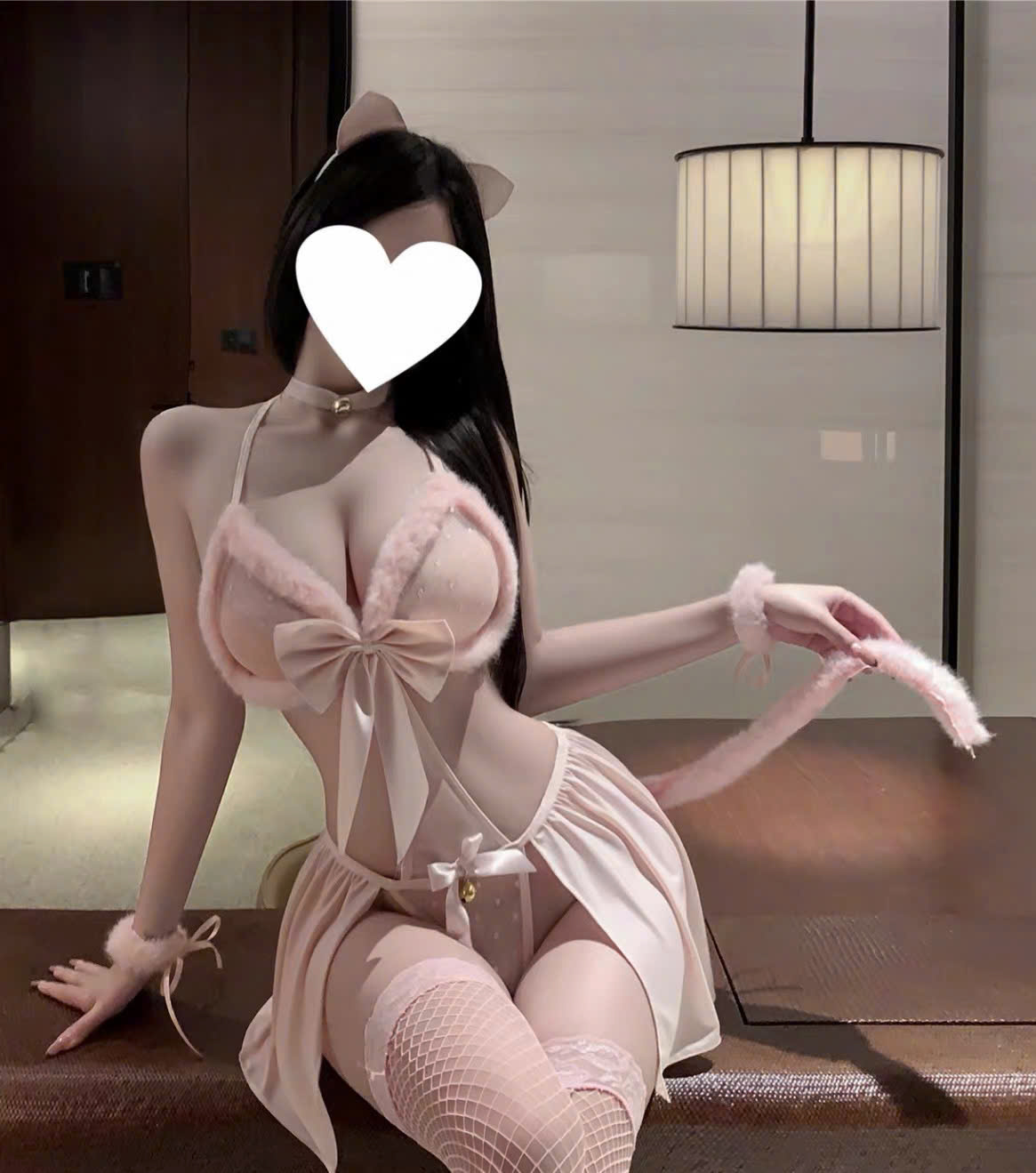Đồ Ngủ Cosplay Mèo Nhỏ Sexy