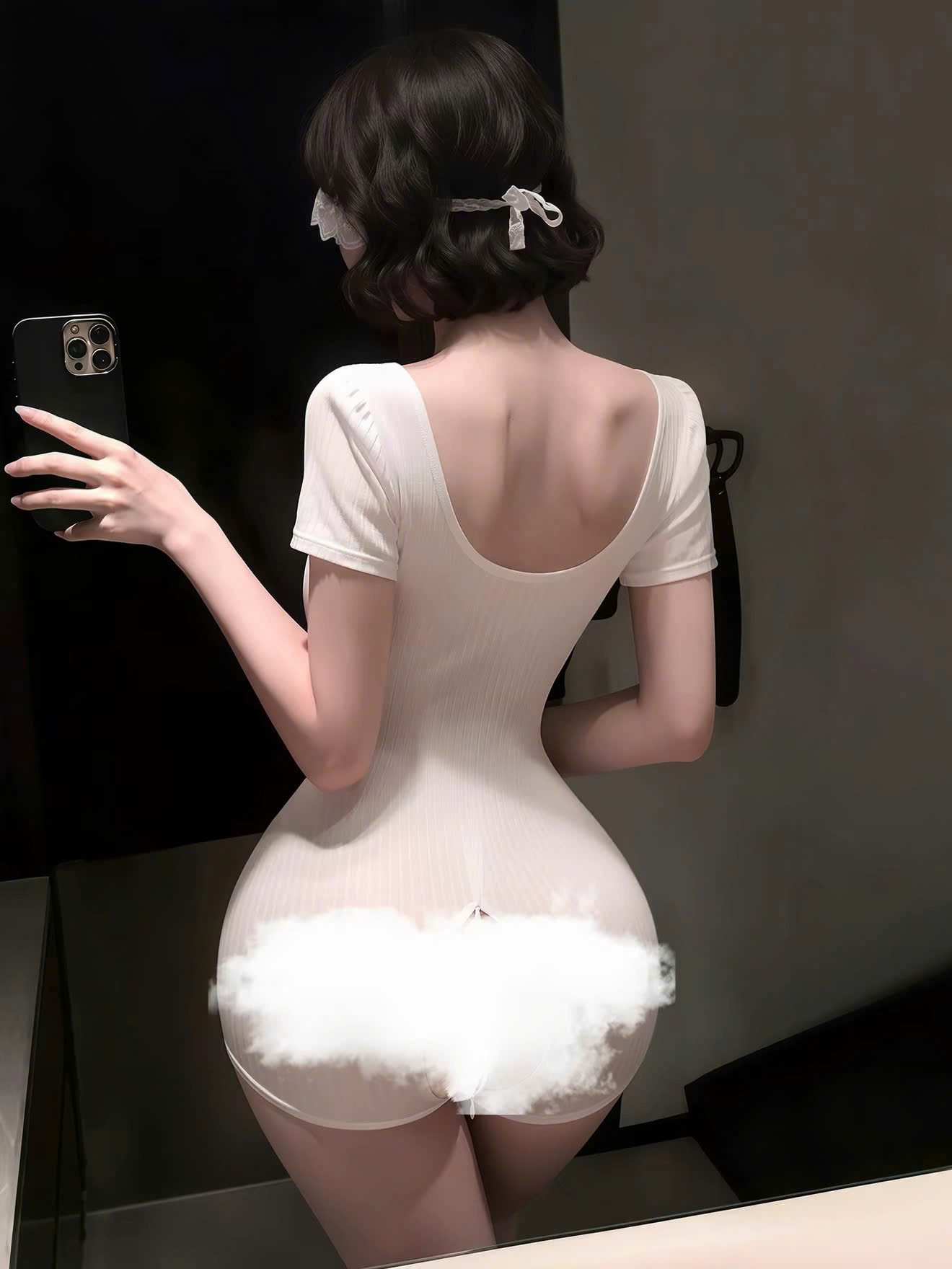 Bộ Bodysuit Cosplay Mèo Nhỏ Sexy