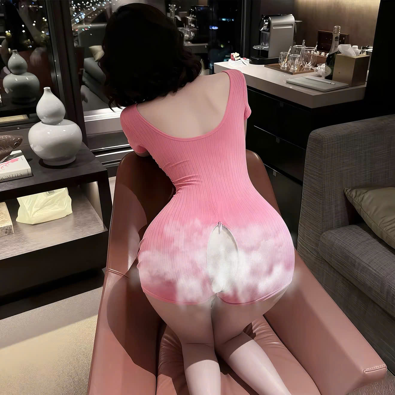 Bộ Bodysuit Cosplay Mèo Nhỏ Sexy