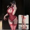 Bộ Bodysuit Cosplay Yếm Ren