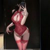 Bộ Bodysuit Cosplay Yếm Ren