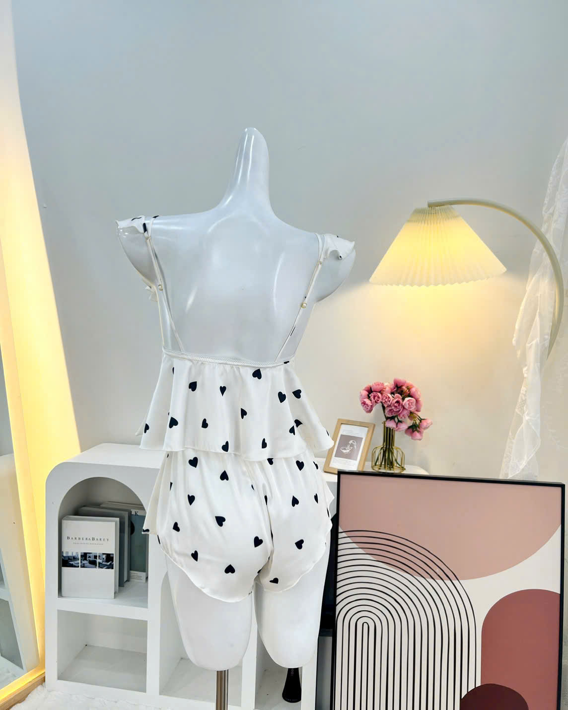 Bộ Đồ Ngủ Phối Ren Thoải Mái