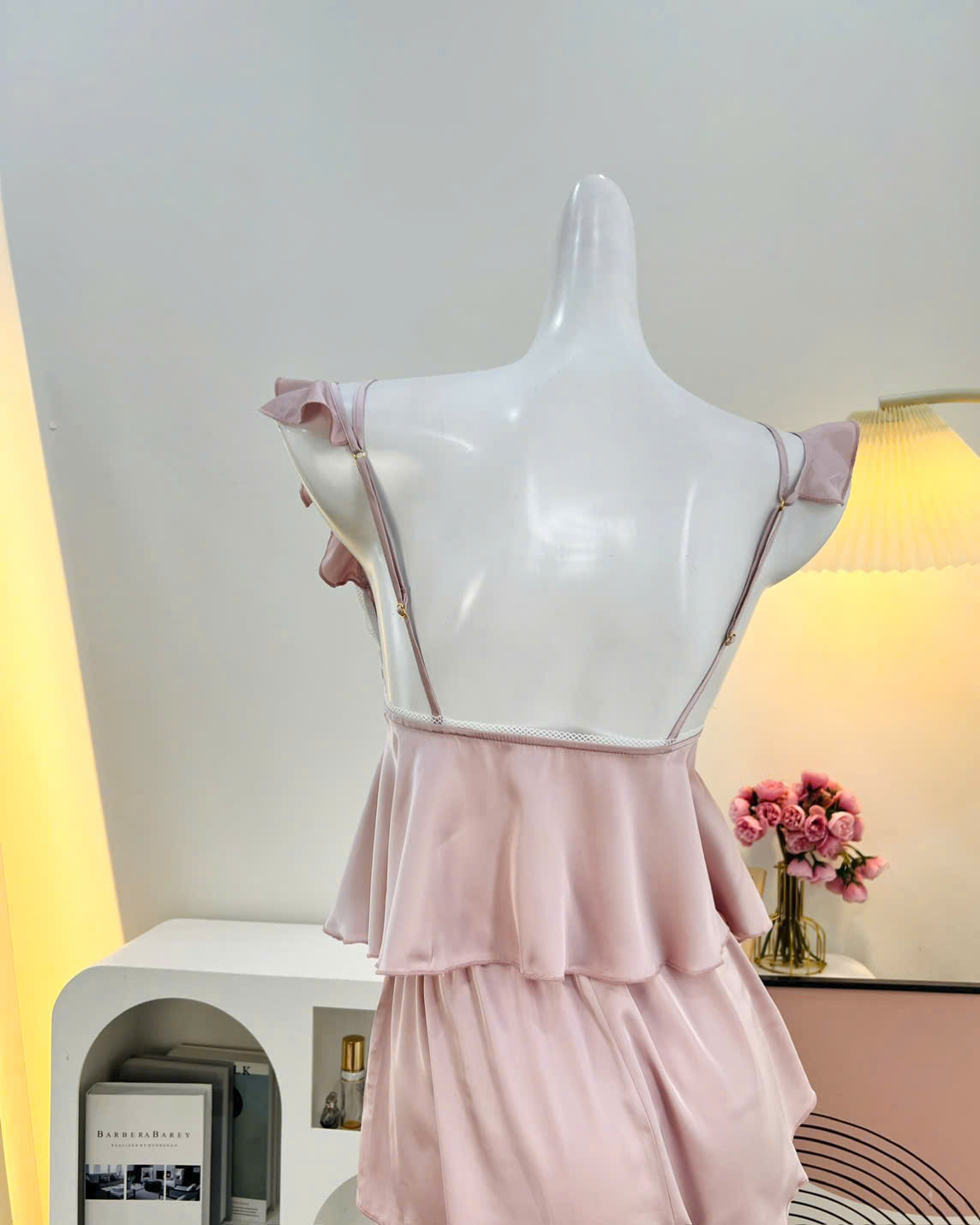 Bộ Đồ Ngủ Phối Ren Thoải Mái