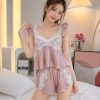 Bộ Đồ Ngủ Phối Ren Thoải Mái