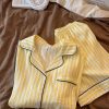 Bộ Pyjama Nữ Sọc Dễ Thương
