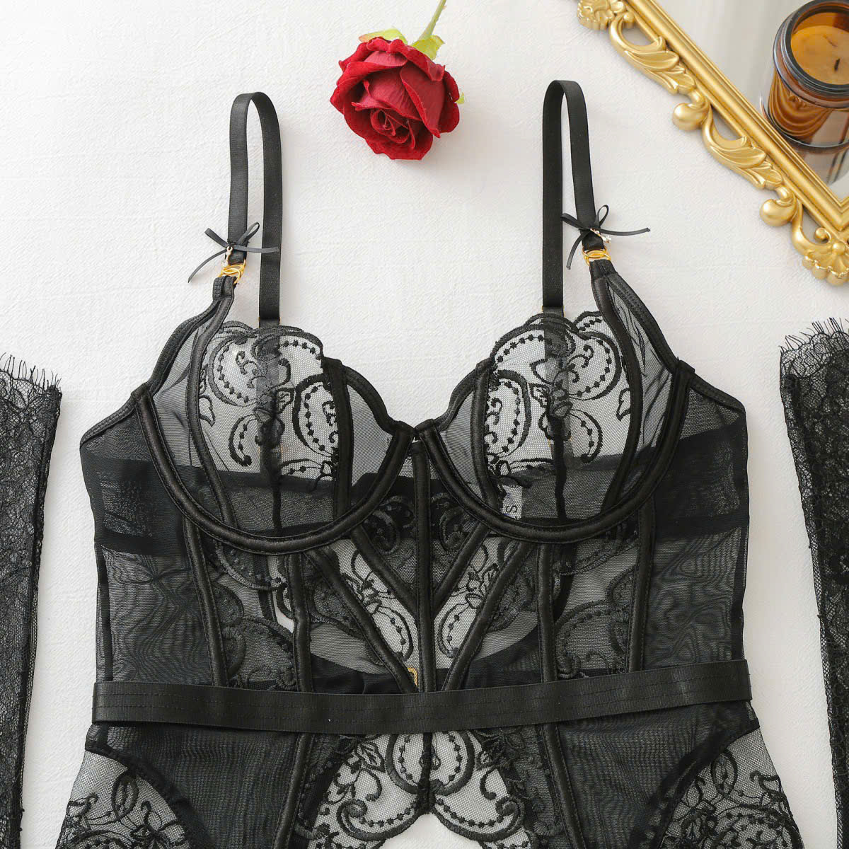 Bộ Corset Dễ Thương Năng Động