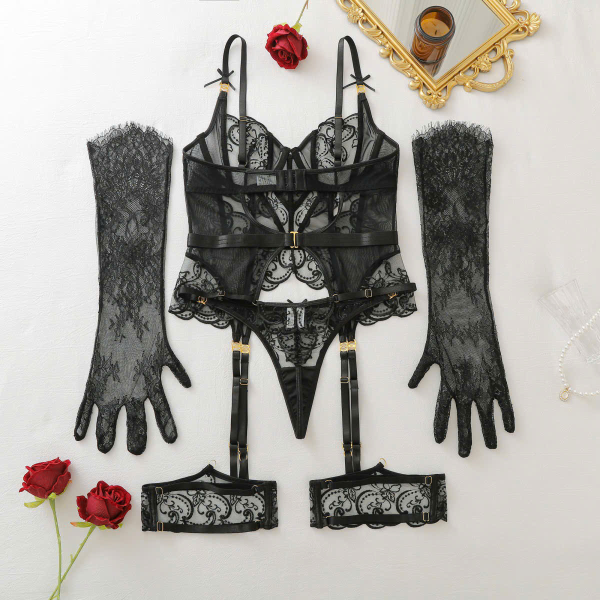 Bộ Corset Dễ Thương Năng Động