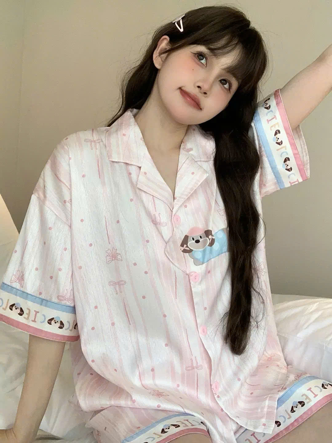 Bộ Pyjama Cún Đáng Yêu