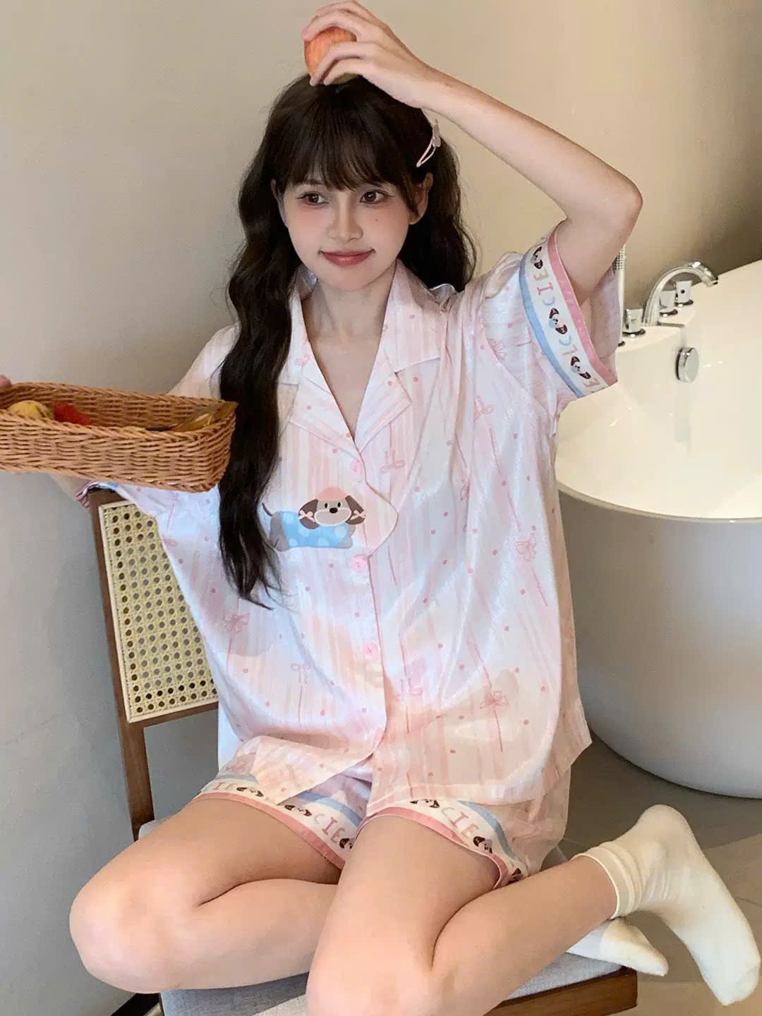 Bộ Pyjama Cún Đáng Yêu