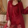 Đầm Ngủ Lụa Satin Thanh Lịch