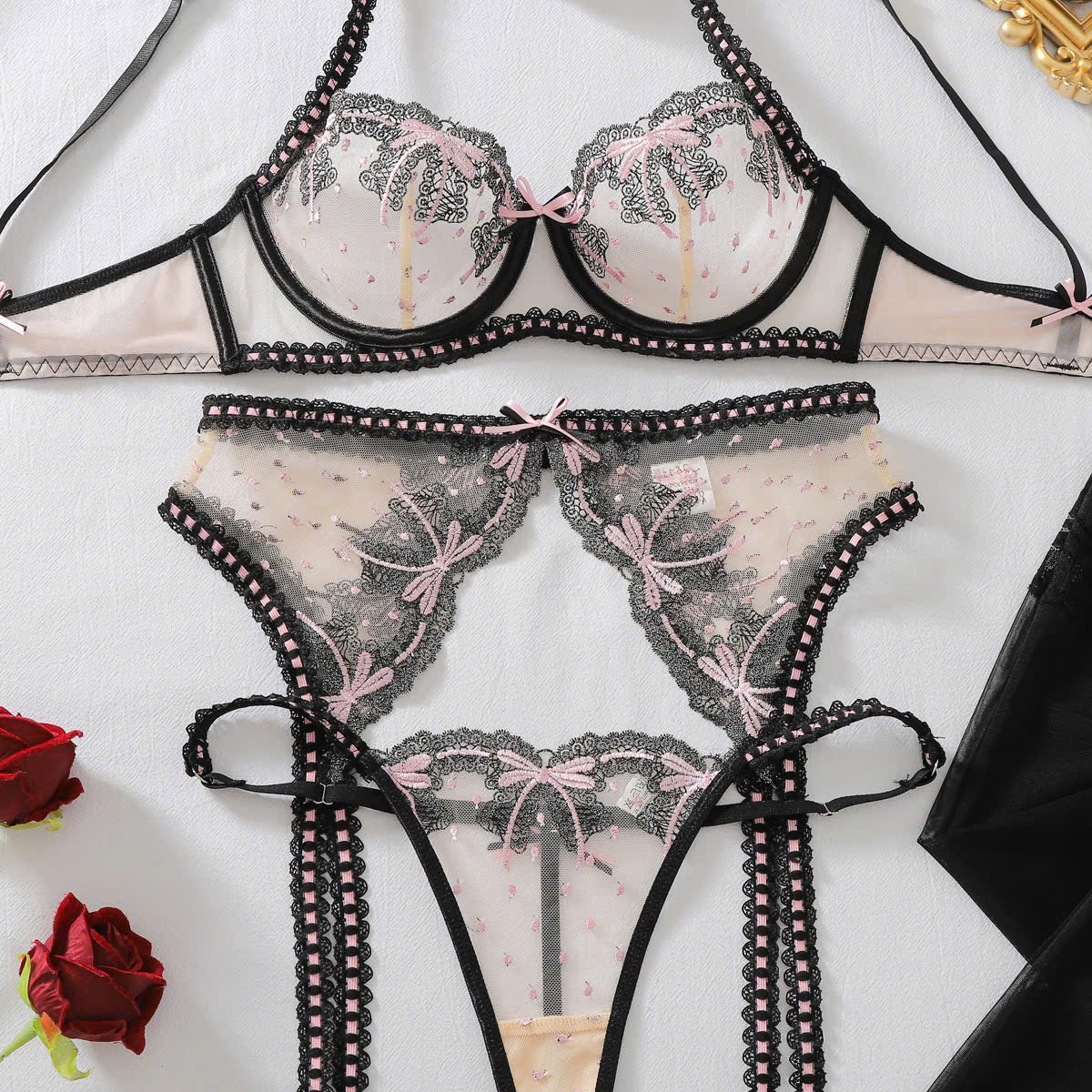 Set Bra Ren Nơ Sexy