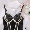 Bộ Corset Ren Sexy Gợi Cảm