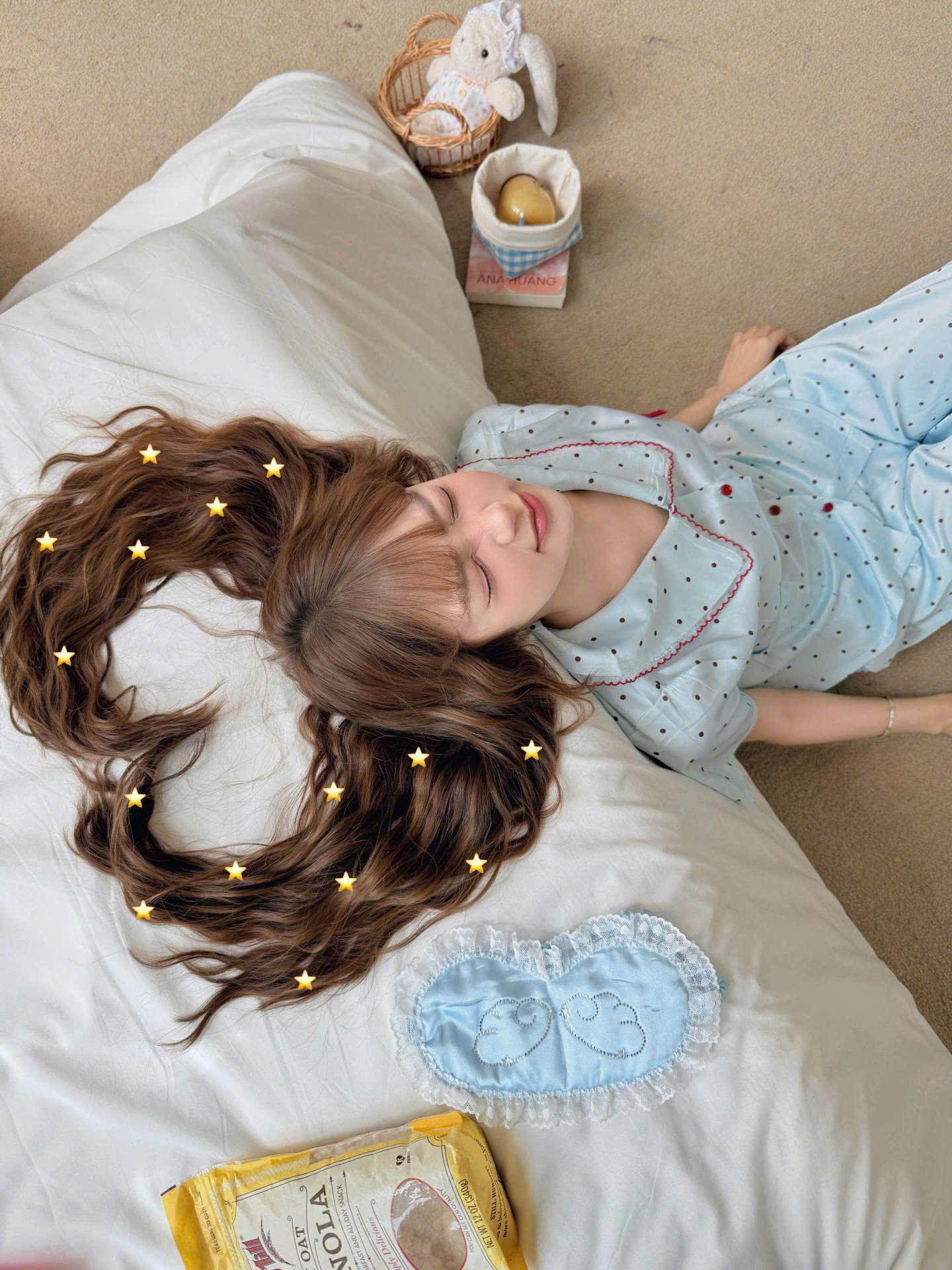 Bộ Pijama Lụa Chấm Bi