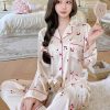 Bộ Pyjama Cherry Nữ Tính