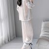 Bộ Pyjama Sọc Thanh Lịch