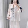 Bộ Pyjama Sọc Thanh Lịch