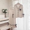 Bộ Pyjama Sọc Thanh Lịch