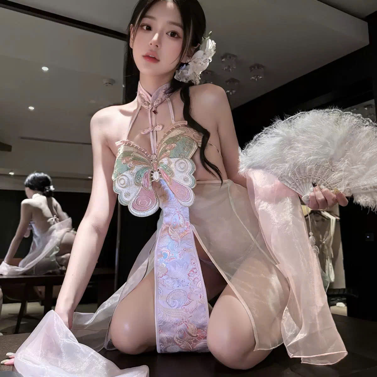 Đồ Ngủ Cosplay Cổ Yếm Sexy