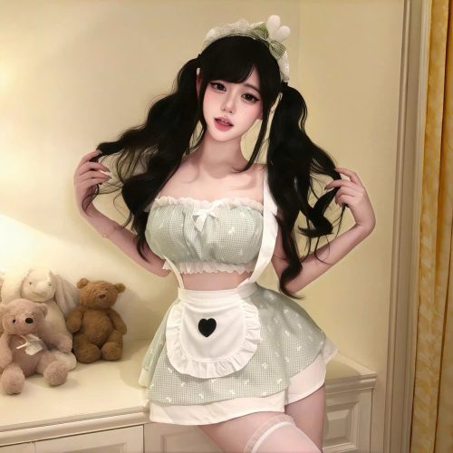 Váy Ngủ Cosplay Hầu Gái Đáng Yêu
