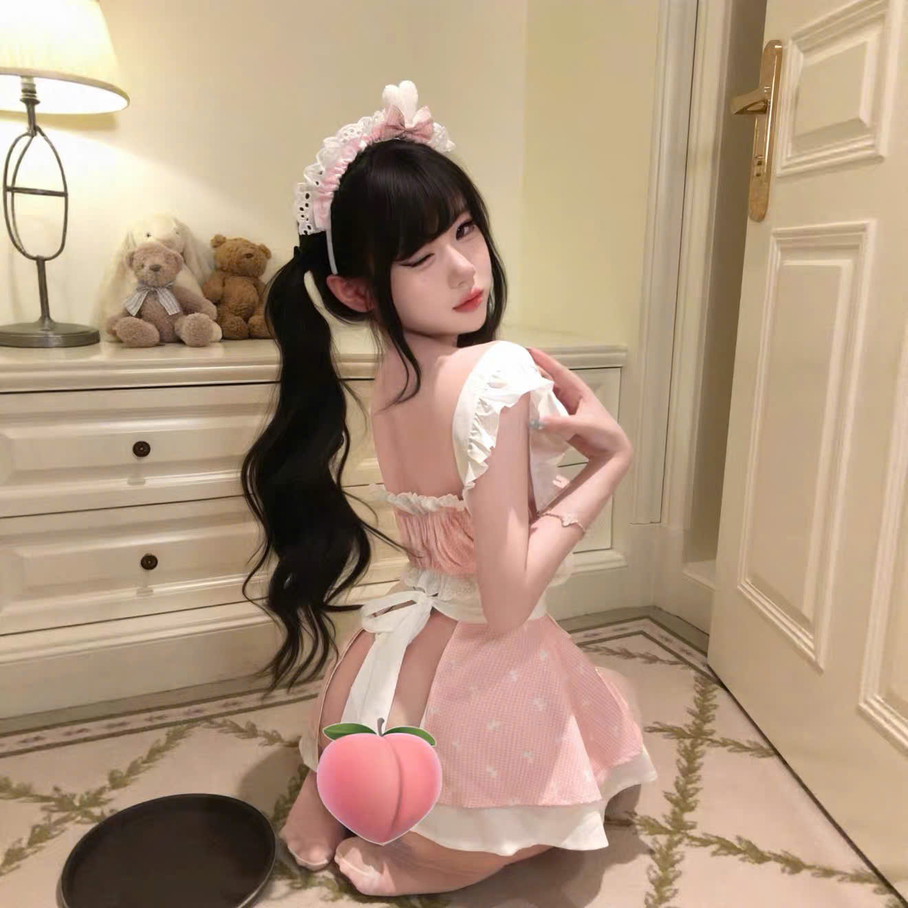Váy Ngủ Cosplay Hầu Gái Đáng Yêu