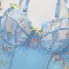Bộ Bodysuit Ren Hoa Trẻ Trung