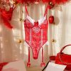 Bộ Bodysuit Ren Xinh Xắn