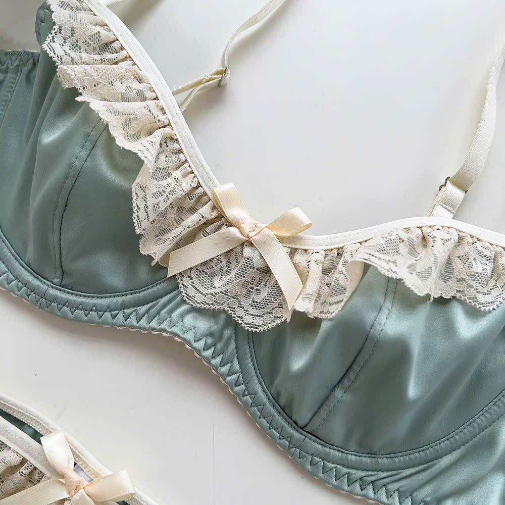 Bộ Bra Phối Ren Thoải Mái