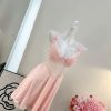 Đầm Ngủ Lụa Dây Nơ Phối Ren - Ảnh 9