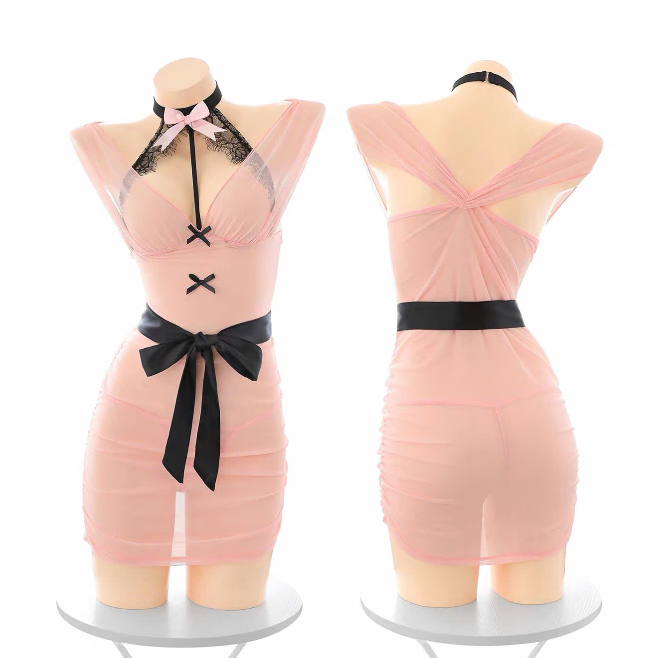 Set Đồ Ngủ Cosplay Bé Mèo