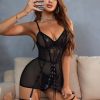 Váy Ngủ Dáng Corset Gợi Cảm