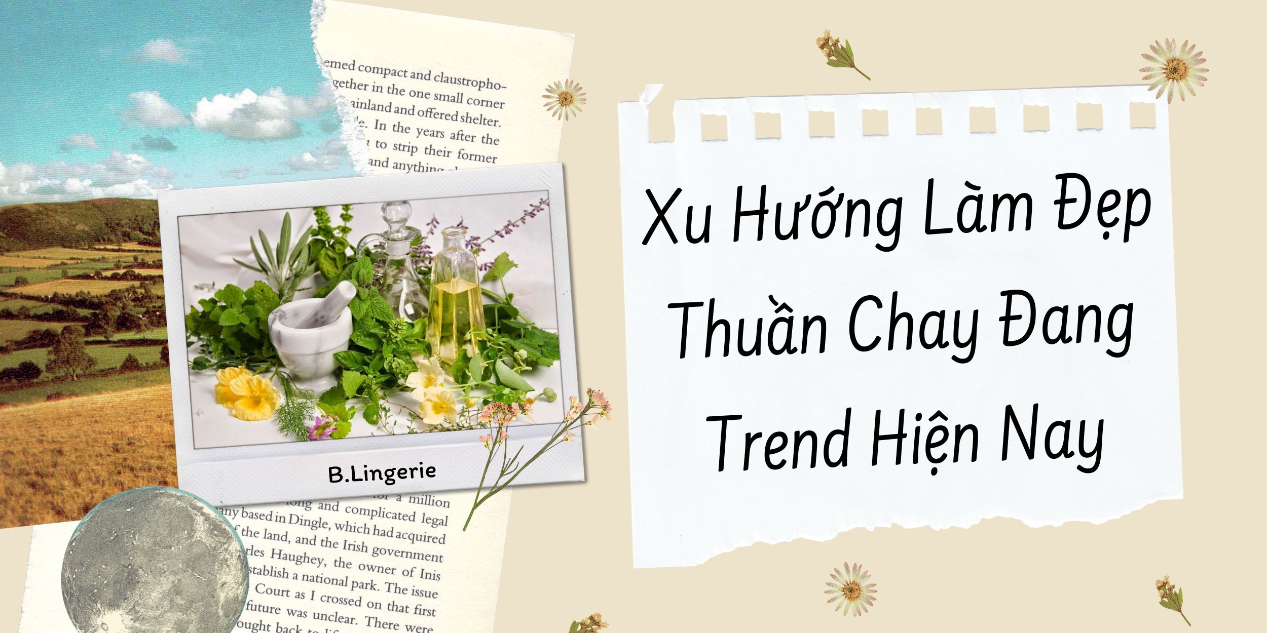 Xu Hướng Làm Đẹp Thuần Chay Đang Trend Hiện Nay